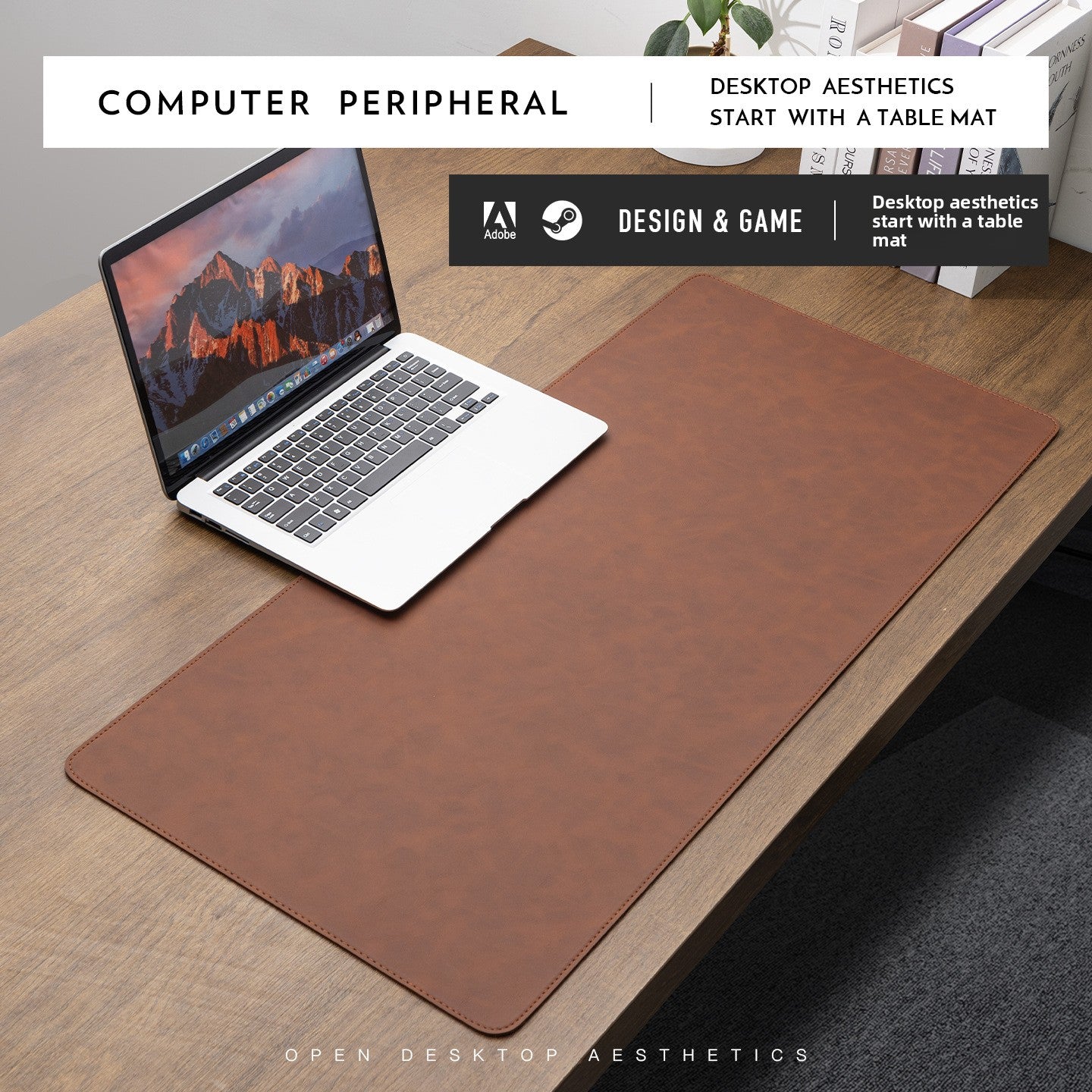 Crazy Horse Desk Mouse Pad