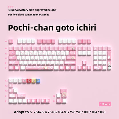 129-Key PBT OEM Profile Keycap Set