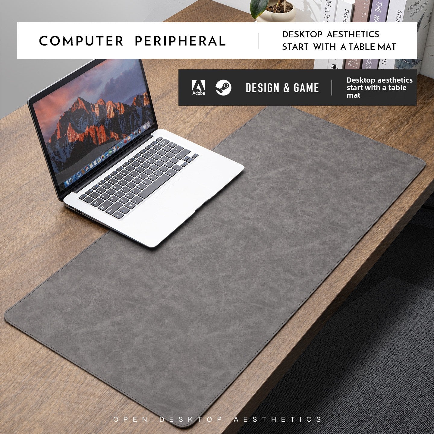 Crazy Horse Desk Mouse Pad