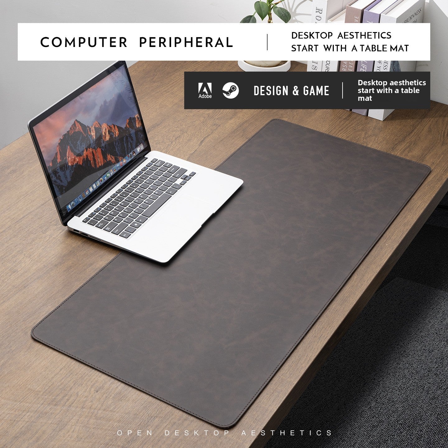 Crazy Horse Desk Mouse Pad